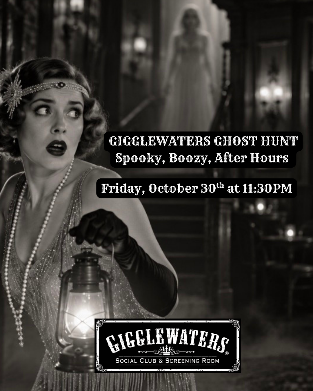 October Ghost Hunt poster